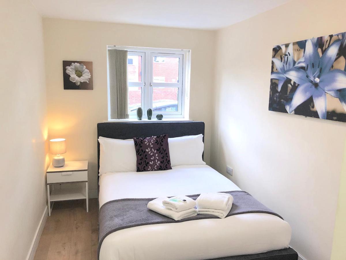 2 Bedroom Large Town Centre Apartment Free Parking Loughborough Exterior foto